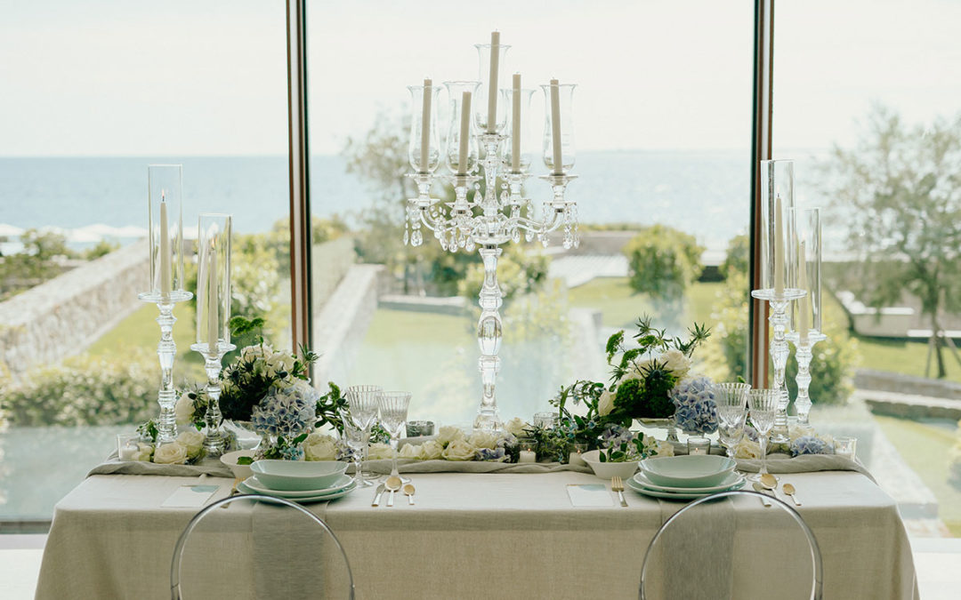 Un matrimonio con vista mare